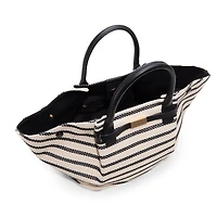 Caitlinn Black/White Women's Totes