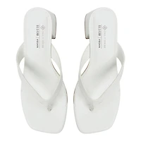 Calii White Women's Open-toe