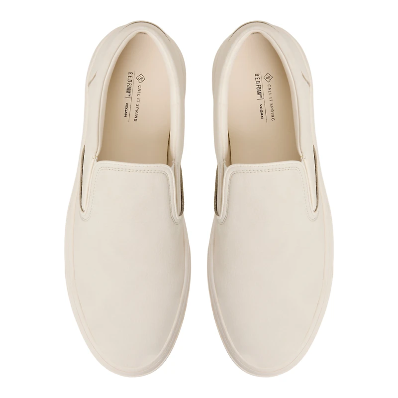 Carrier Crème Hommes Mocassins | Boutique Spring Canada