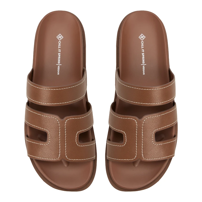 Casablancaaa Cognac Women's Slides