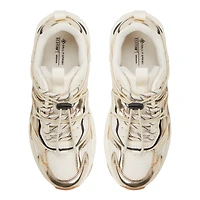 Cielia Gold Women's Athleisure Shoes