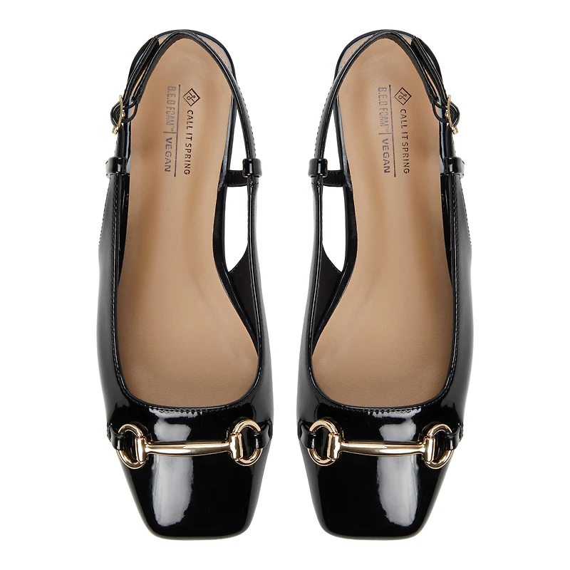 Circe Other Black Women's Slingbacks
