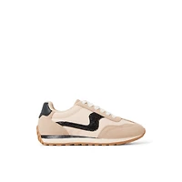 Corrie Dark Beige Women's White Sneakers