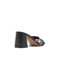 Crown Noir Femmes Talons moyens | Boutique Spring Canada