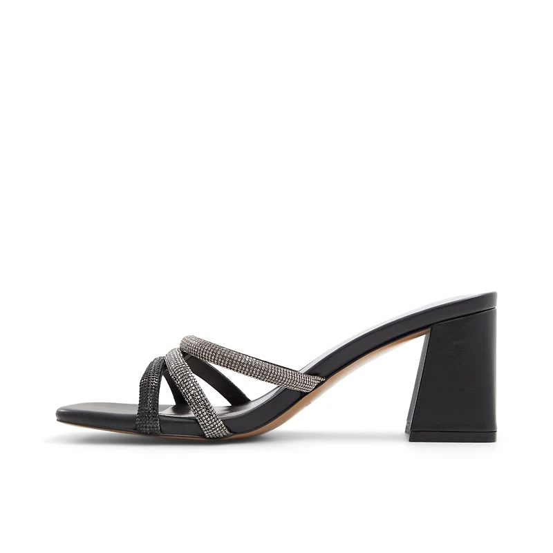 Crown Noir Femmes Talons moyens | Boutique Spring Canada