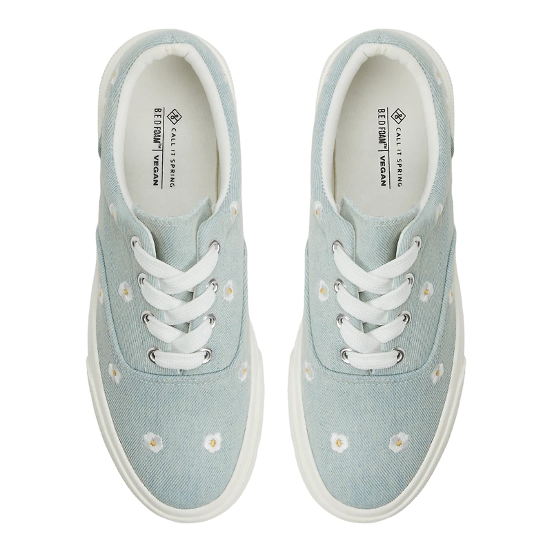 Daizey Light Blue Women's Retro Sneakers