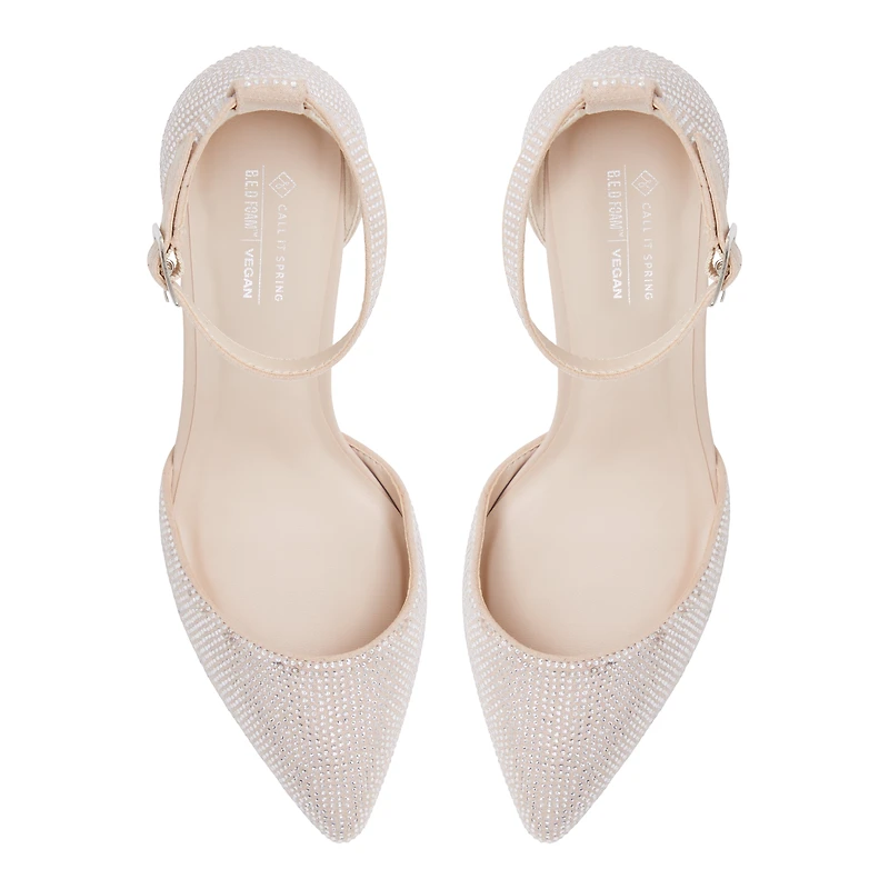 Daliaa Silver Women's Kitten heels
