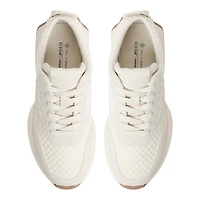Danie Light Grey Women's White Sneakers