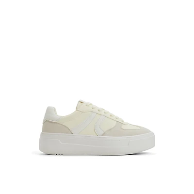 Darbie Light Yellow Women's Retro Sneakers