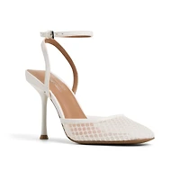Demiie White Women's Pumps