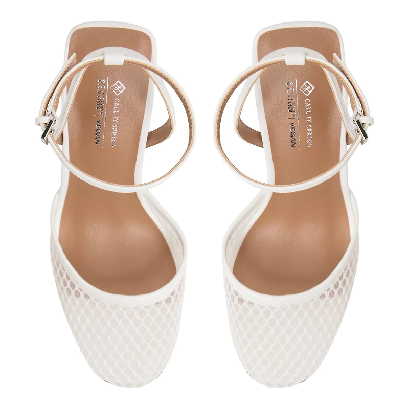 Demiie Blanc Femmes Escarpins | Boutique Spring Canada