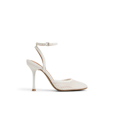 Demiie White Women's Pumps