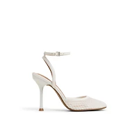 Demiie White Women's Pumps