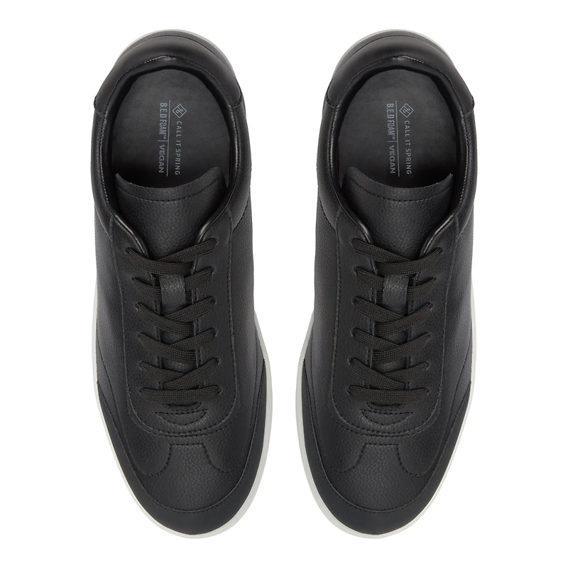 Domenico Black Men's Dress Sneakers