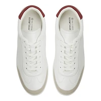 Domenico White Men's Dress Sneakers