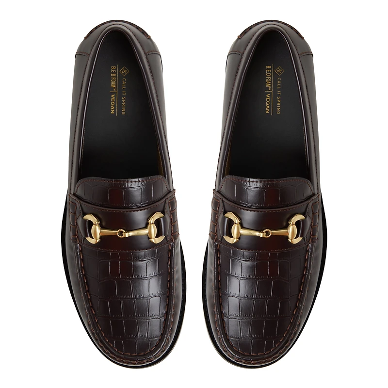 Dulce Dark Brown Men's Loafers