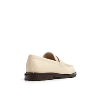 Dumont Beige Hommes Mocassins | Boutique Spring Canada