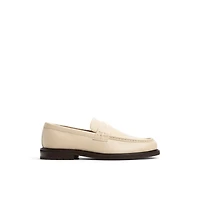 Dumont Beige Hommes Mocassins | Boutique Spring Canada