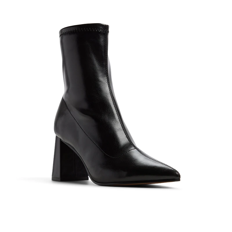 Elaraa Black Women's Dress Boots