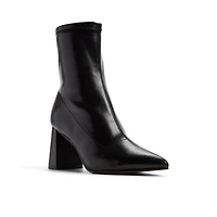 Elaraa Black Women's Dress Boots