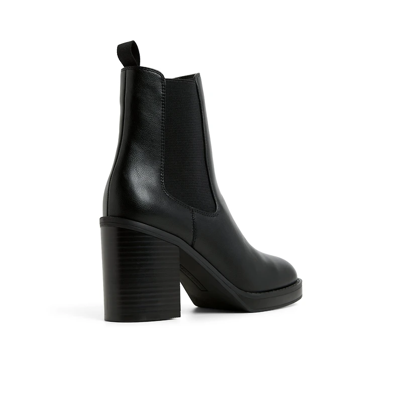 Elarah Noir Femmes Bottes chelsea | Boutique Spring Canada