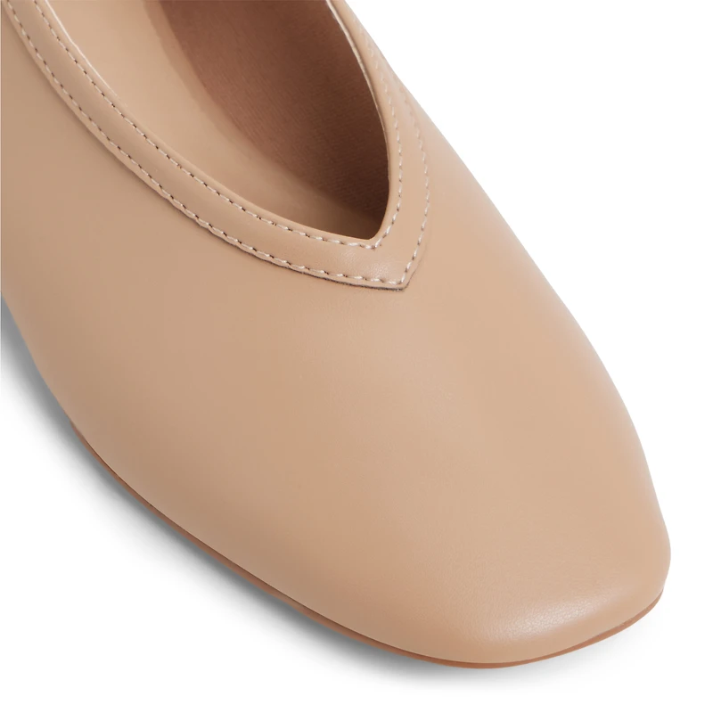 Eleynora Beige Moyen Femmes Ballerines | Boutique Spring Canada