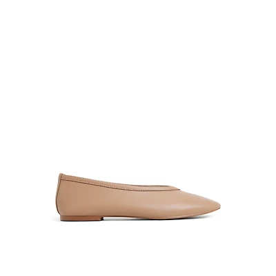 Eleynora Medium Beige Women's Ballerinas