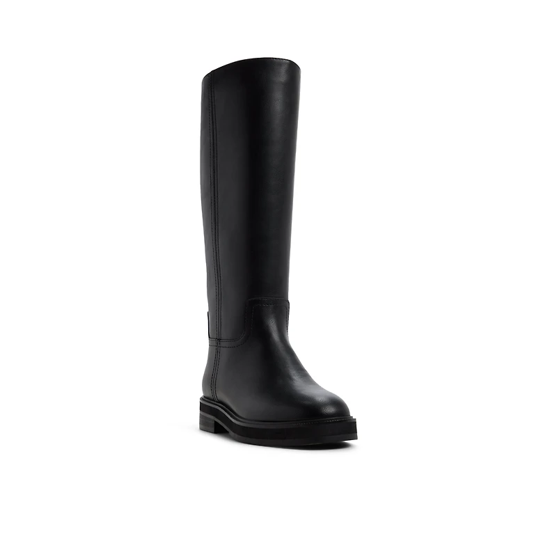 Elliette Black Women's Knee-high Boots