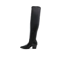 Elloise Noir Femmes Bottes au dessus du genou | Boutique Spring Canada