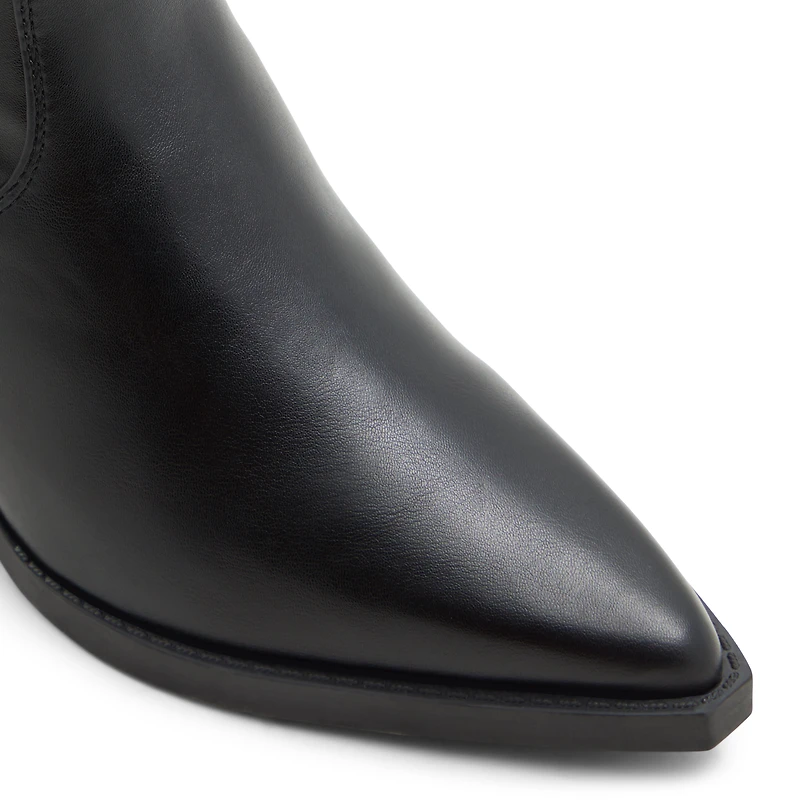 Elloise Noir Femmes Bottes au dessus du genou | Boutique Spring Canada