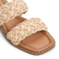 Eloiisa Beige Moyen Femmes Claquettes | Boutique Spring Canada