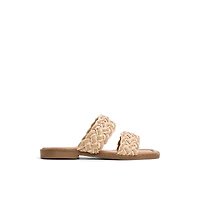Eloiisa Beige Moyen Femmes Claquettes | Boutique Spring Canada