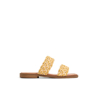 Eloiisa Jaune Clair Femmes Claquettes | Boutique Spring Canada