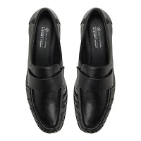 Elowin Black Women's Loafers