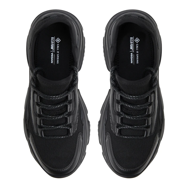Elyza Noir Femmes Chaussures athlé-chics | Boutique Spring Canada