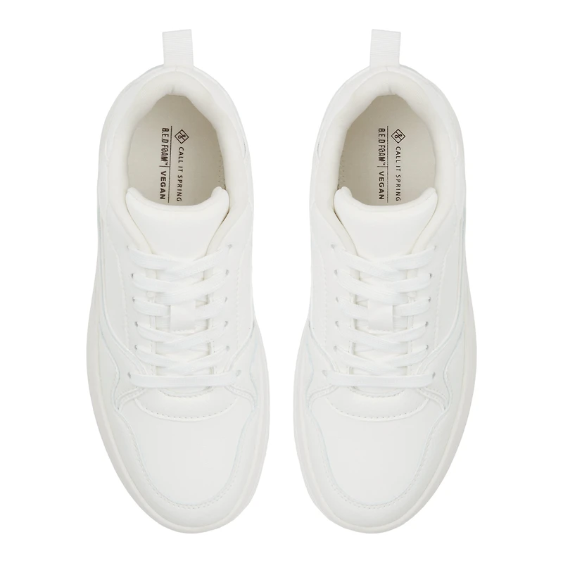 Eviie Blanc Femmes Retro | Boutique Spring Canada