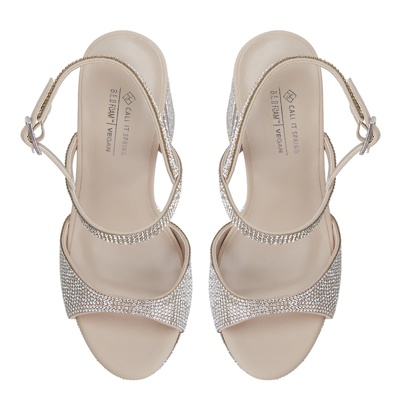 Fiercee Bone Women's Platform Sandals