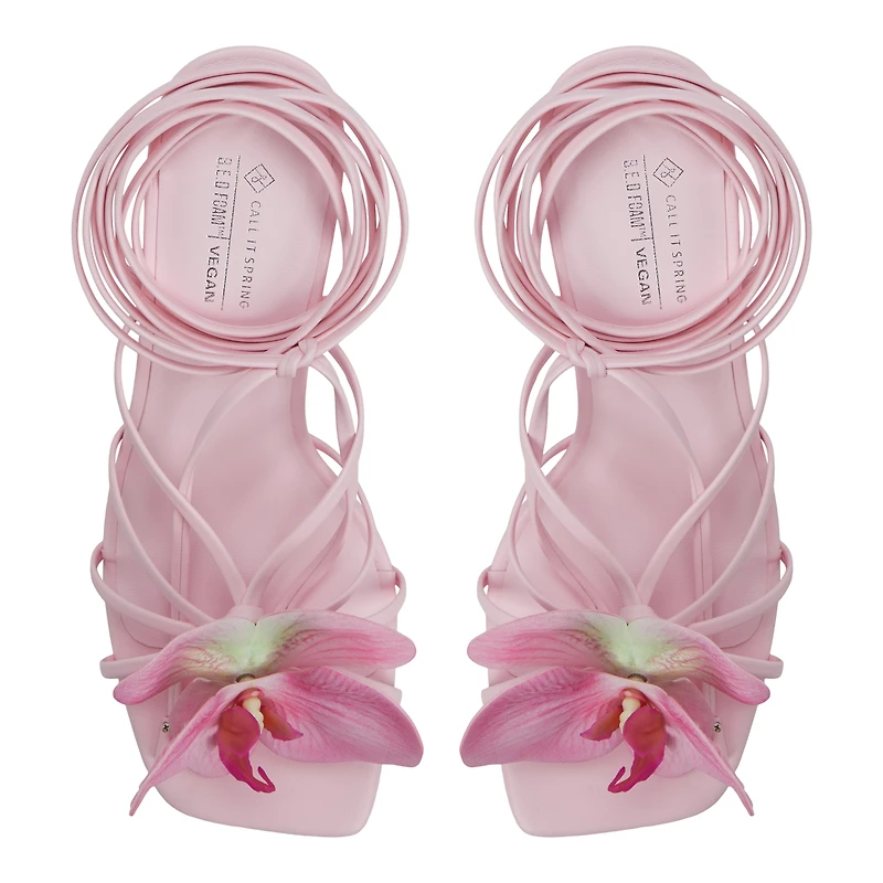 Flourish Pink Women's Low-mid Heels