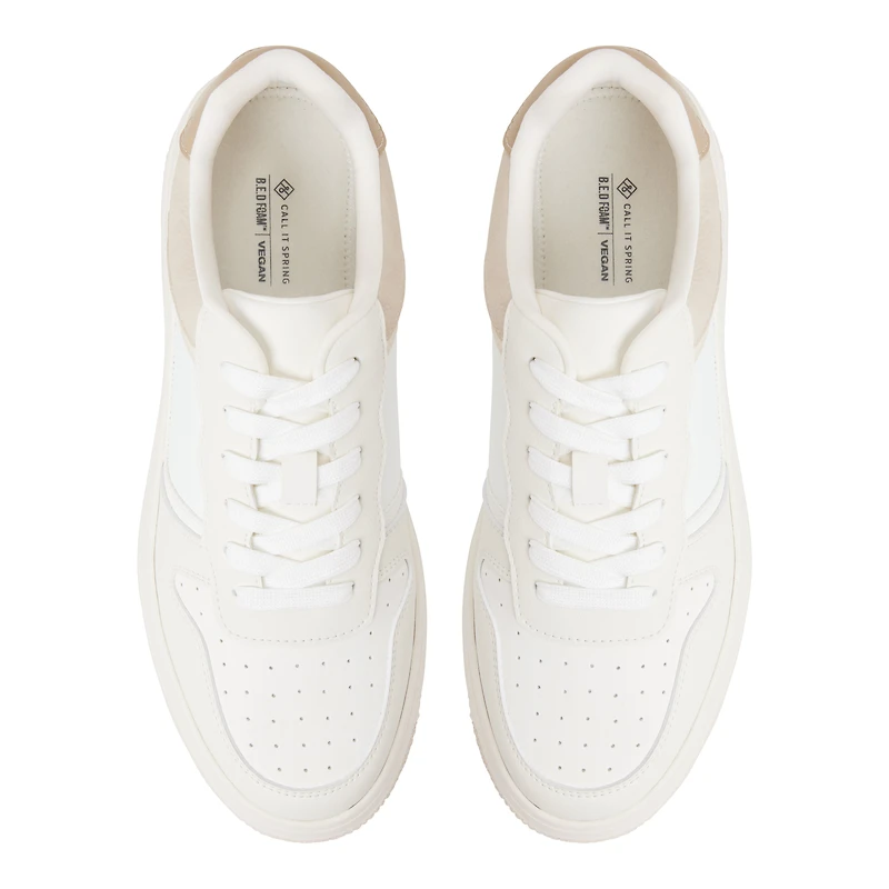 Freshh_h White Combo Men's Sneakers