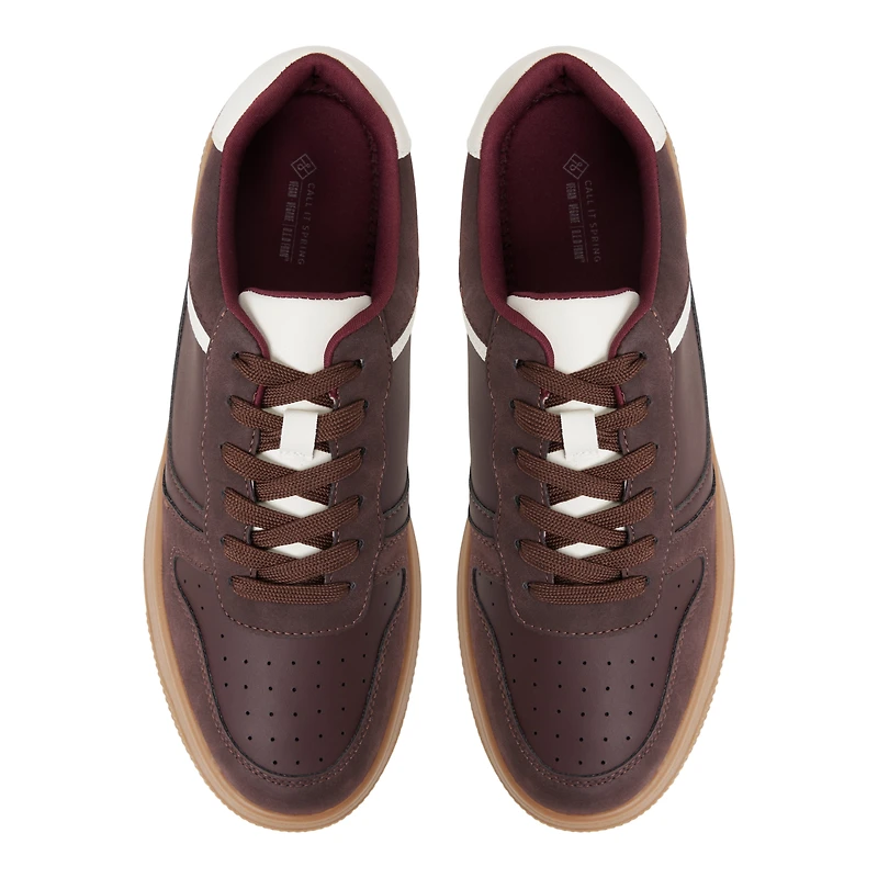 Freshh_h Bordo Men's High Top Sneakers