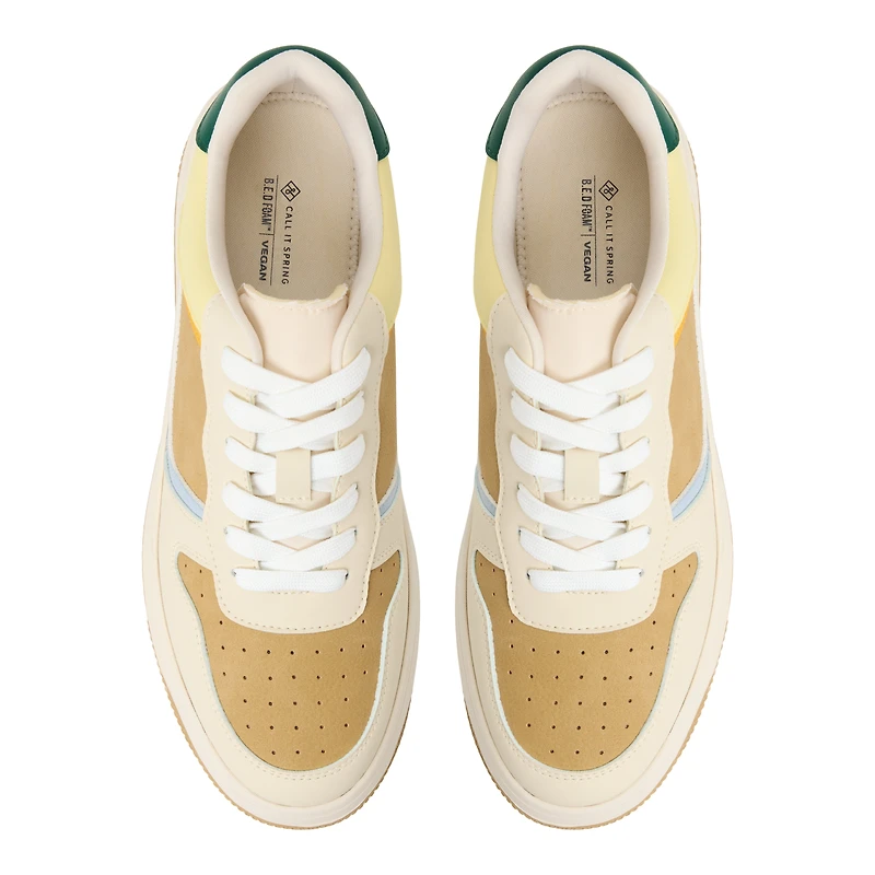 Freshh_h Pastel Multi Men's Low Top Sneakers