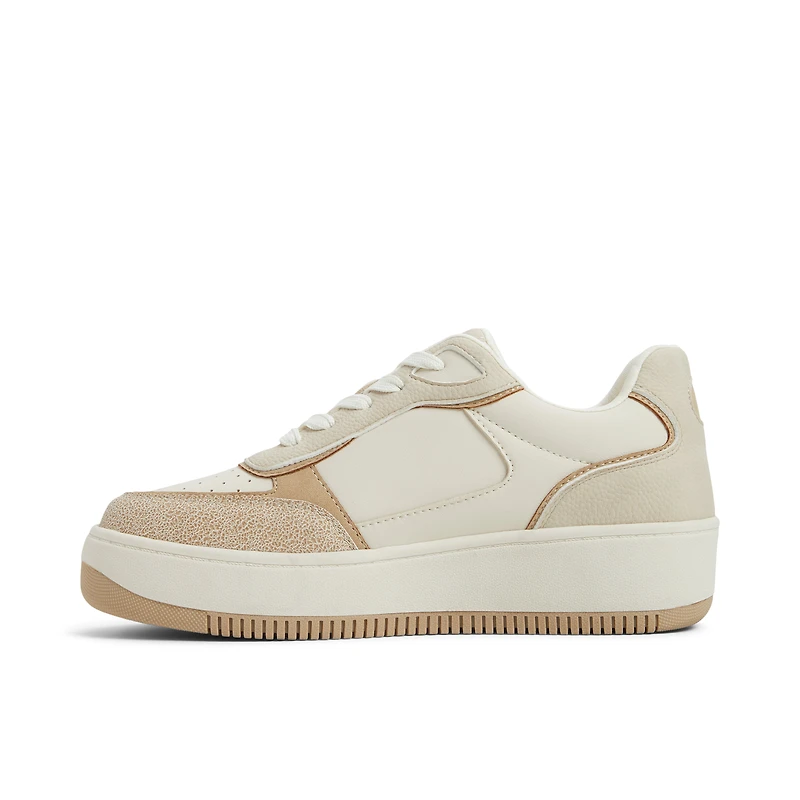 Freshy Open Beige Women's White Sneakers