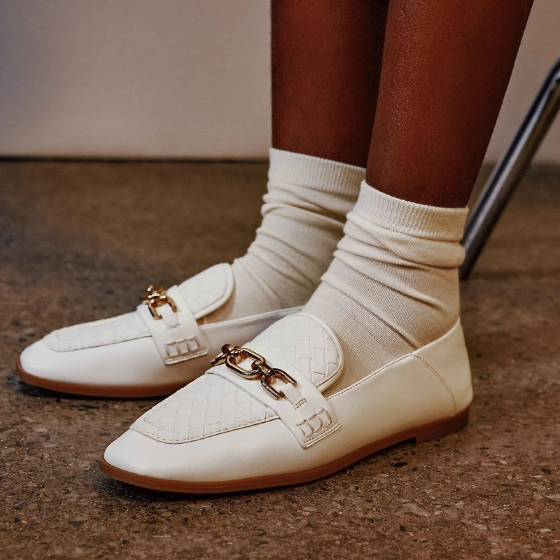 Graceyy Blanc Femmes Flâneurs | Boutique Spring Canada