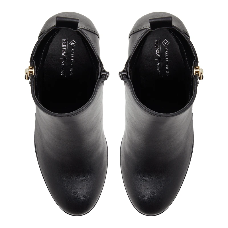Gwenevere Black Women's Ankle Boots