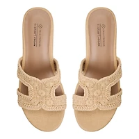 Halerria Natural Women's Mule Sandals