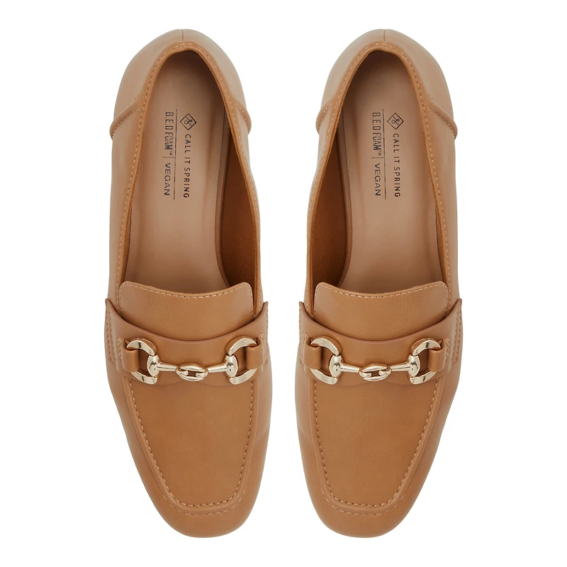 Hollyy Marron Clair Femmes Flâneurs | Boutique Spring Canada