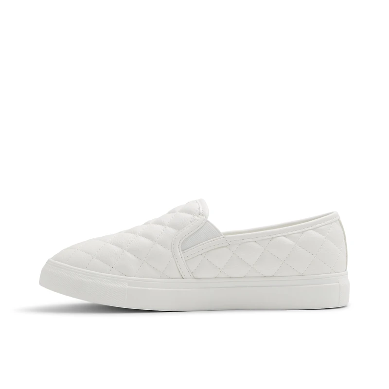 Iggyy White Women's Slip On Sneakers