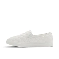Iggyy White Women's Slip On Sneakers
