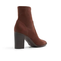 Johannah Marron Foncé Femmes Bottillons | Boutique Spring Canada
