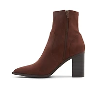 Johannah Marron Foncé Femmes Bottillons | Boutique Spring Canada